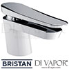 Bristan Claret Basin Mixer Tap without Waste White Chrome Spare Parts